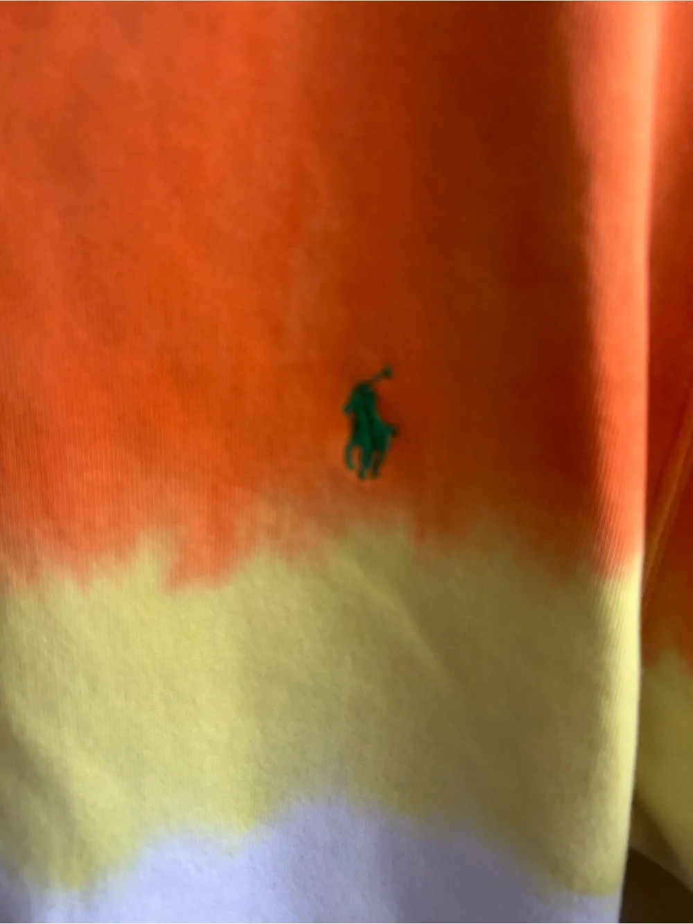Polo Ralph Lauren Tie Dye Pullover Hoodie Size XS Boho Beach Hippe
